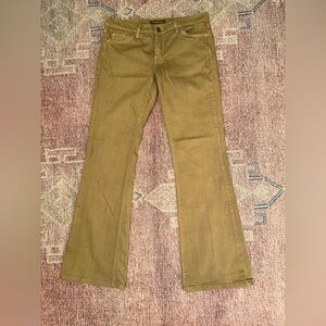 David Kahn Nikki jeans in sienna low rise boot cut denim. Size 28